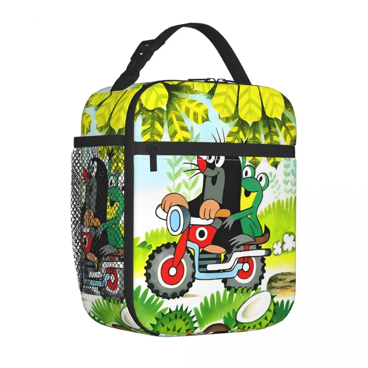 Anime The Little Mole Cartoon Insulated Lunch Bag High Capacity Meal Container Thermal Bag Lunch Box Tote Work Picnic Men Women