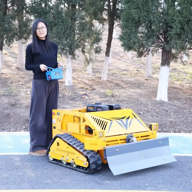

Customized All-terrain rotary lawn mower, designed for use in mountain parks as a zero-turn rotary lawn mower flail mower