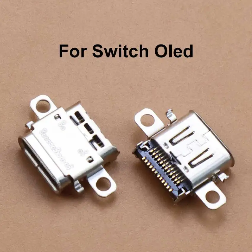 JCD 1pcs Power Jack Socket For 2DS New 3DS NDSi LL XL GBA SP PS5 USB Type-C Charging Port Connector For Switch NS Pro Lite Oled