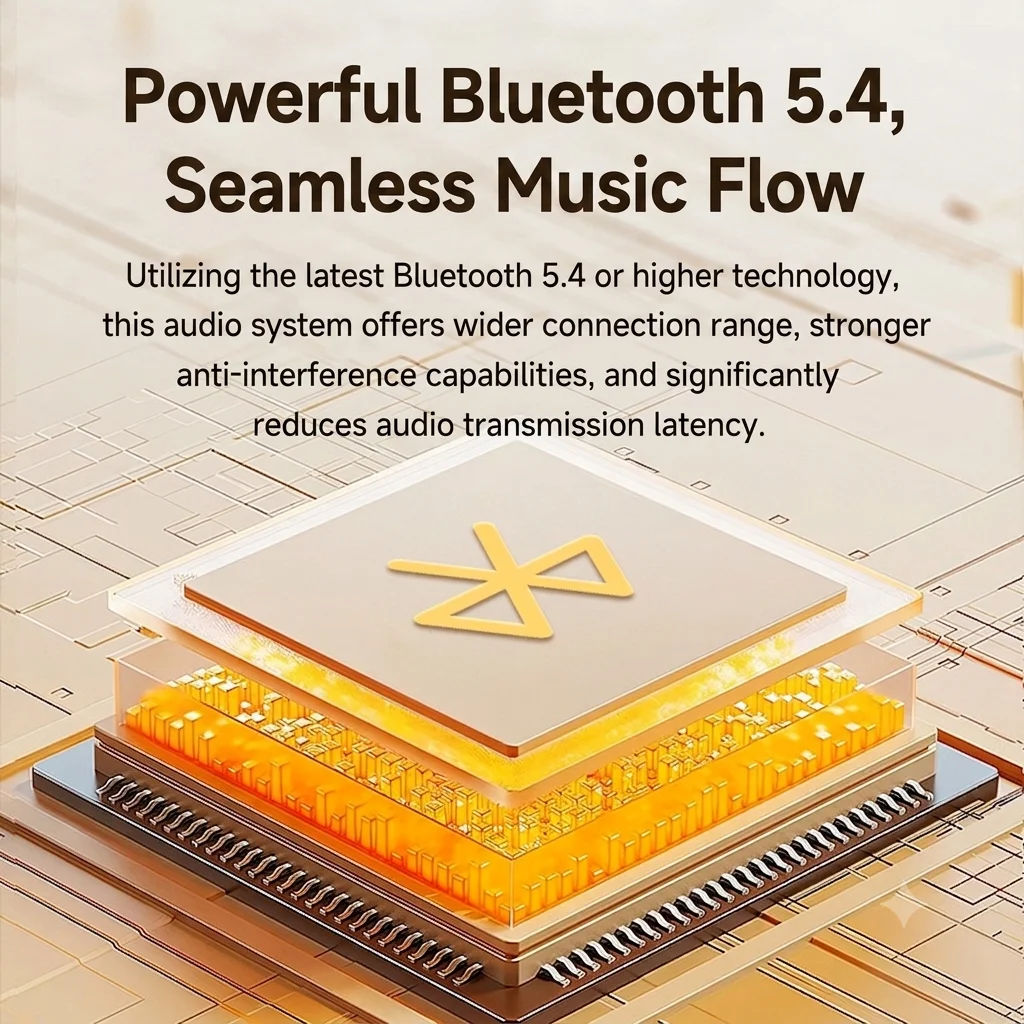 120W Retro Wood  Speaker,Wireless  Speakers with 20W Stereo Sound,Vintage Decor Speaker with AUX,USB ,Micro SD