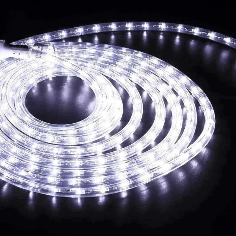 200ft LED Rope Lights Outdoor, 1440 LED Flexible Tube Lights with 8 Modes, Waterproof LED Rope Lighting for Outside