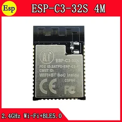 ESP-C3-32S ESP-C3 wifi + ble5.0 2.4ghz wifi sem fio duplo ESP32-C3 casa inteligente tuya casa inteligente vida inteligente