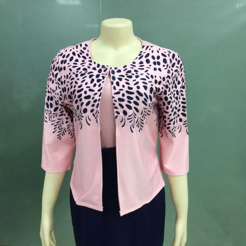 Set da 2 pezzi cappotto lungo e vestito natale abiti Midi africani donna Dashiki Bazin Riche abbigliamento africano abiti Africa vestiti