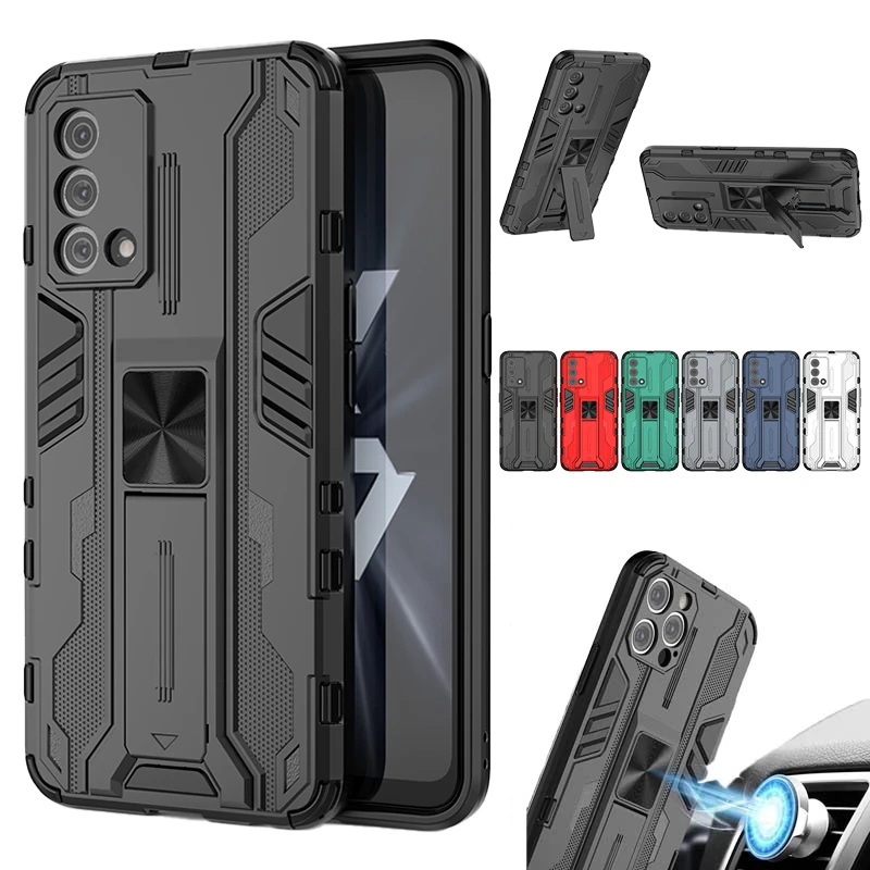 For OPPO Realme GT Master Edition Case Shockproof Armor Magnetic Stand Phone Case For RealmeGT Realmy G T 5G GTMaster Back Cover