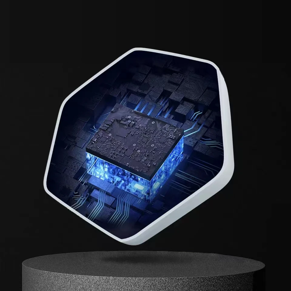 Equipamento de treinamento de entretenimento esportivo com 6 luzes, aplicativo de basquete, futebol, badminton, lâmpada de detecção de velocidade ágil para treinamento