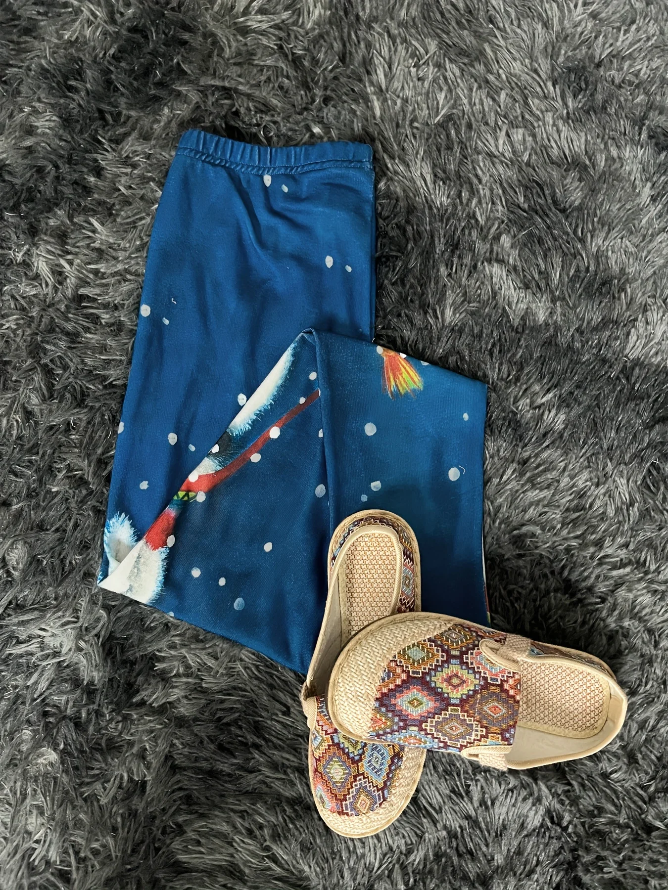 Women's Threaded Bottom Pants Casual Loose Fit High Waist Trousers for plus Size Ladies
