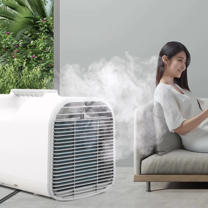 

Drain-free household mobile air conditioner installation-free compressor refrigeration integrated