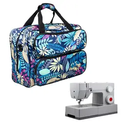 Sewing Machine Bag Pouch Pockets Carrying Case Large Capacity Nylon Universal Travel Tote Bag for Sewing Machine Accessories