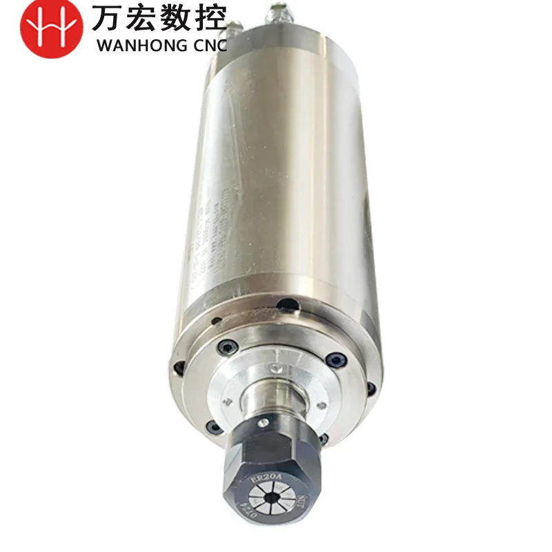 Motore mandrino raffreddato ad acqua ad alta velocità HQD 2.2KW 3.2kw 1.5kw 0.8kw 5.5kw 7.5kw per macchina per incidere