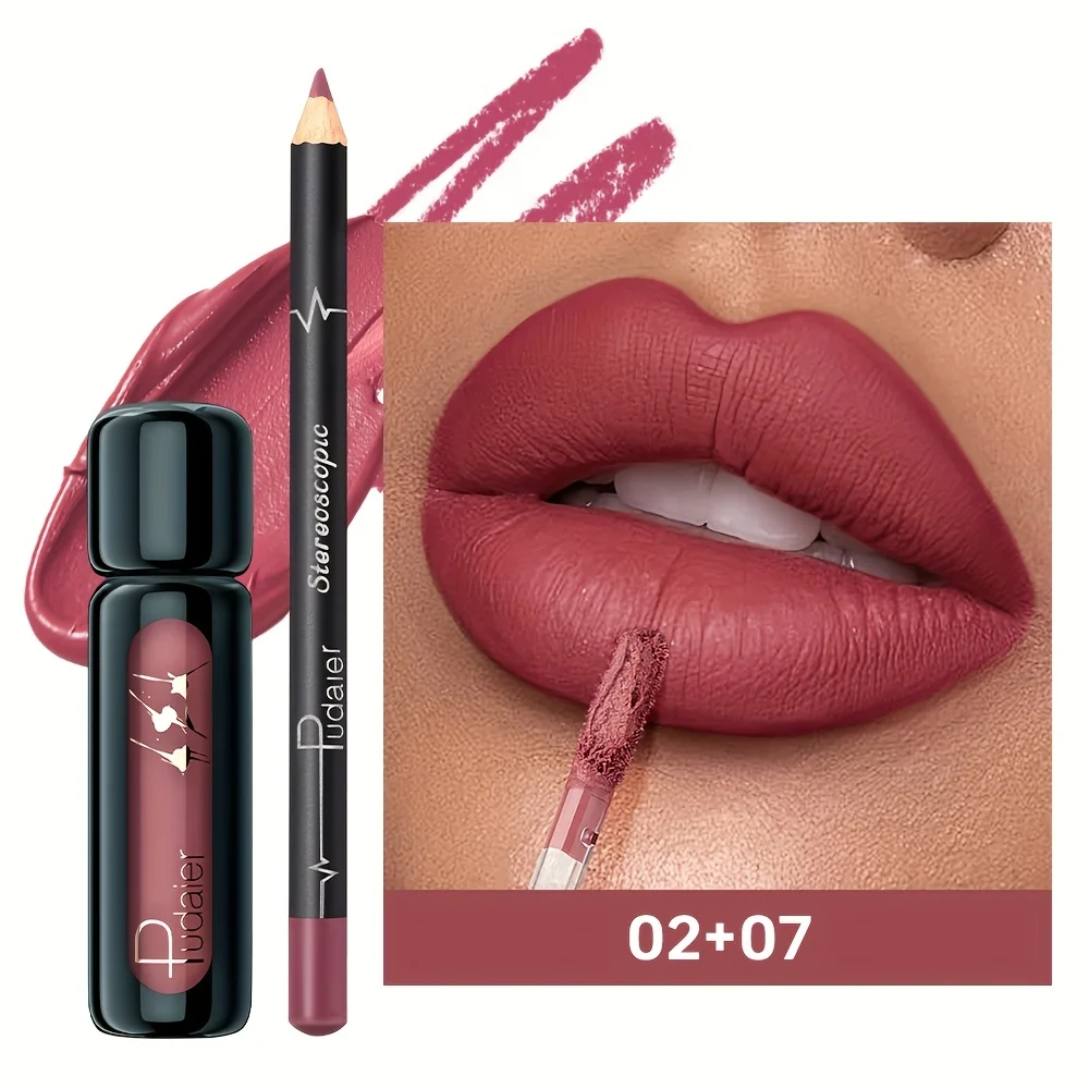 ชุดดินสอเขียนขอบปากกันน้ำติดทนนาน - กันน้ำและติดทนนาน ไม่ซีดจาง ใช้งานง่าย สีเข้มข้นสูง