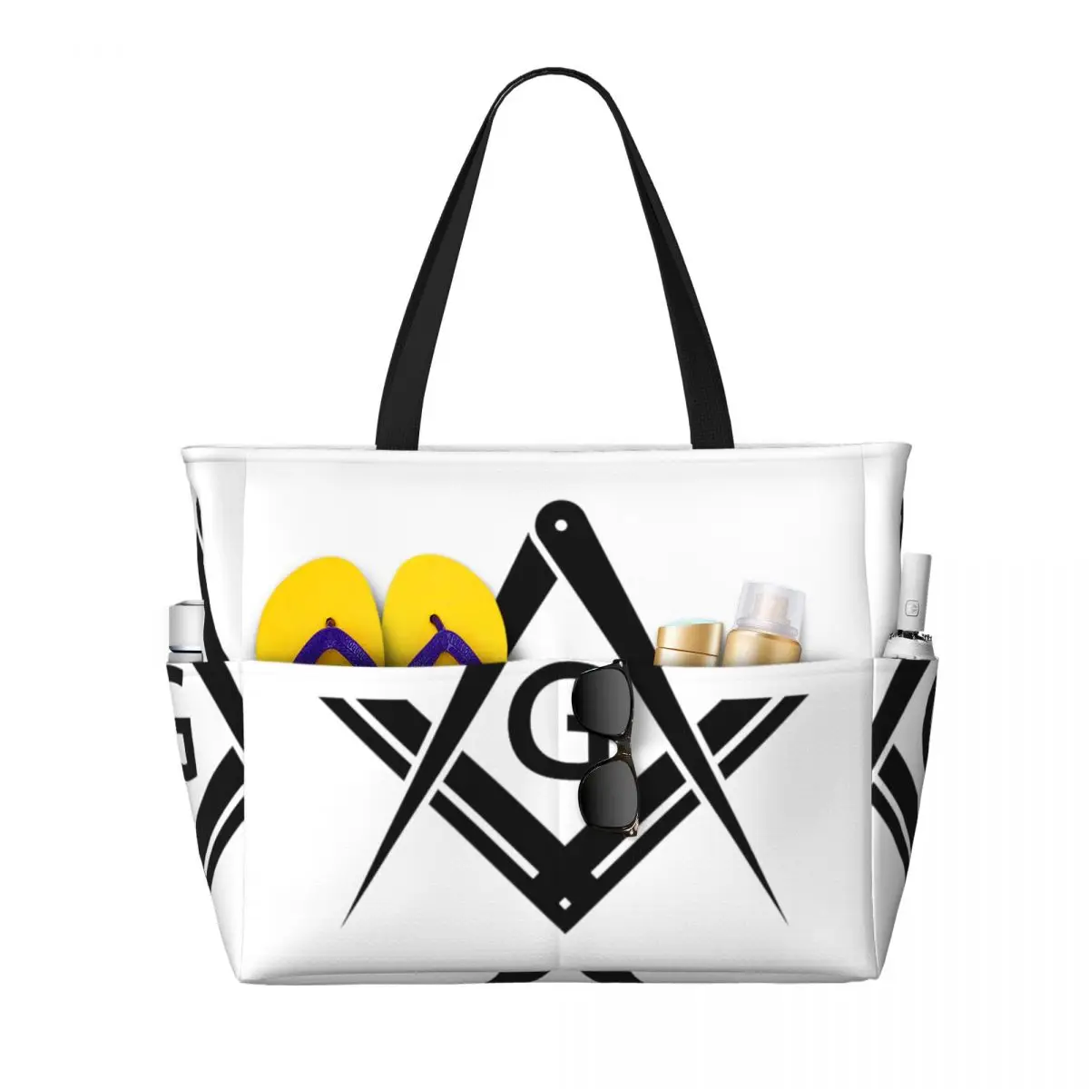 

Масонская пляжная большая сумка для спортзала, йоги, Duffle, большая большая сумка, женская дорожная сумка, сумка для фитнеса