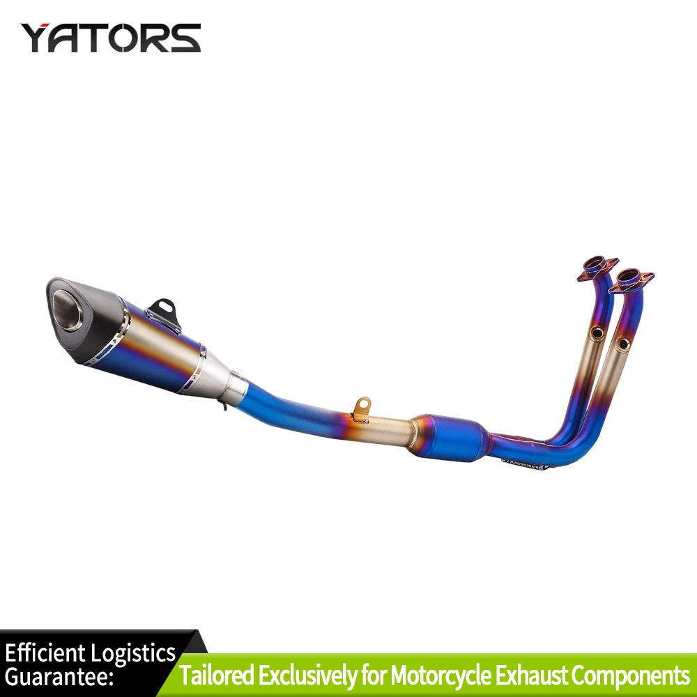 

Скользящие выхлопные системы для CF-MOTO 450SR 2022-24 450NK, полная выхлопная система, передняя труба, выхлопные трубы