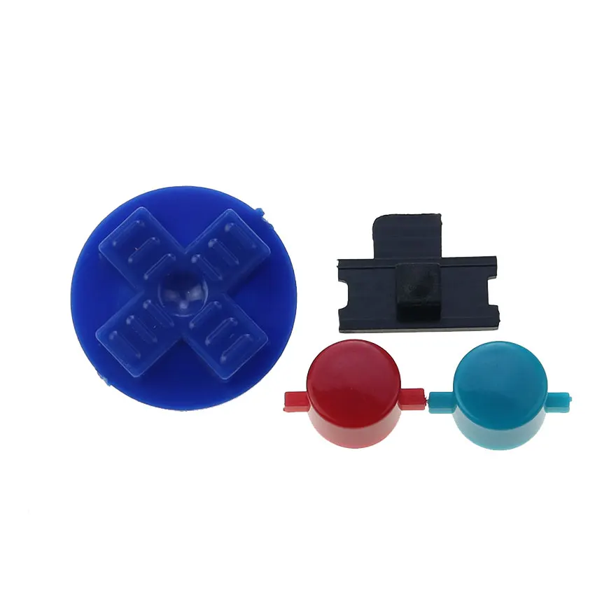 1 set di pulsanti di ricambio A colori kit D-Pad A B per GB GBC GBP kit pulsante di ricambio per giochi fai da te