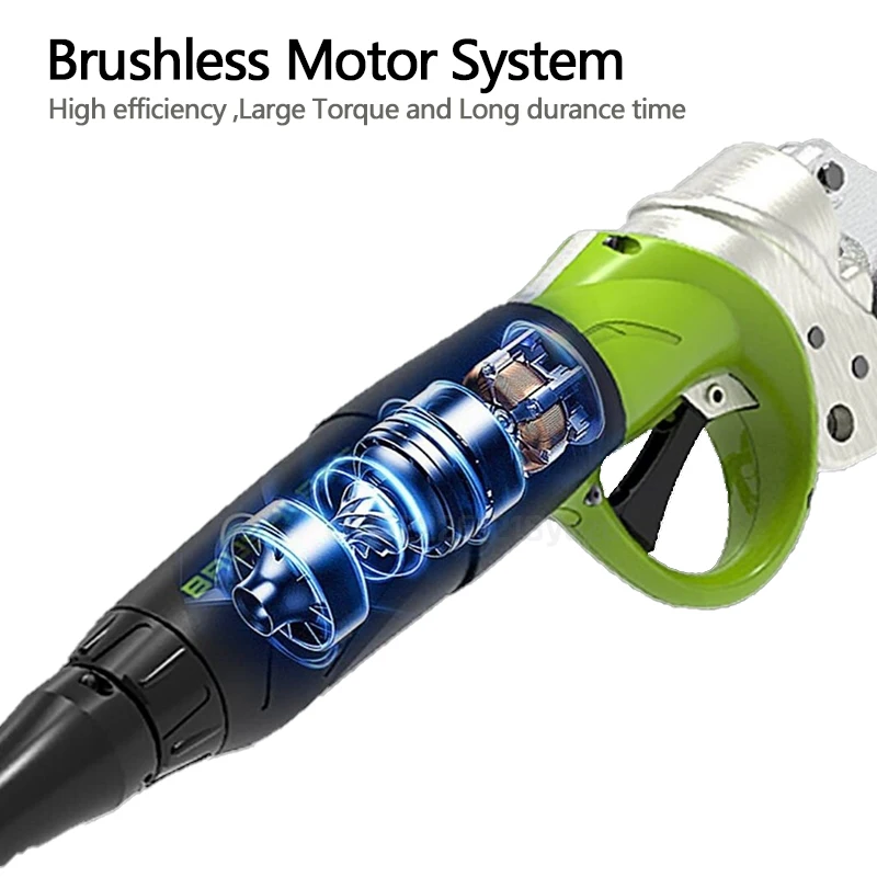 Greenworks Electric Pruning Shear Brushless Motor 40V Home Garden 3.5mm Scissors Professional Cordless Lopper Original Bare Tool