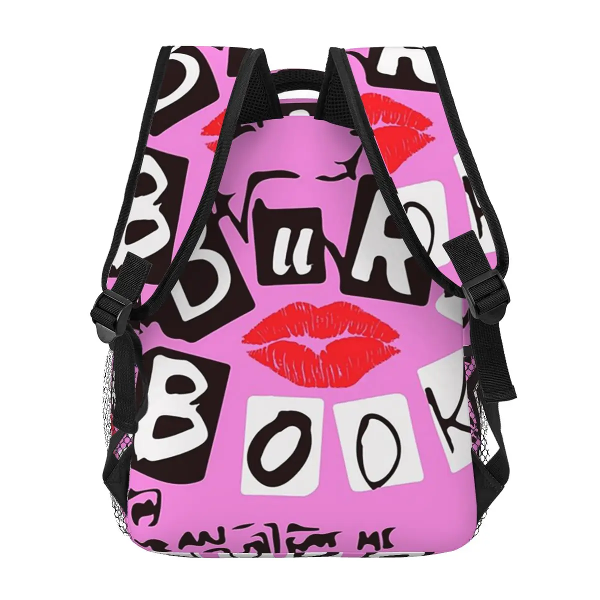 Burn livro mochilas meninos meninas bookbag estudantes sacos de escola dos desenhos animados portátil mochila bolsa ombro grande capacidade