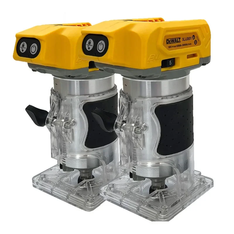 

Dewalt 33000RPM Brushless Electric Trimmer Cordless Woodworking Trimming Machine Wood Router Milling Engraving Slotting Machine