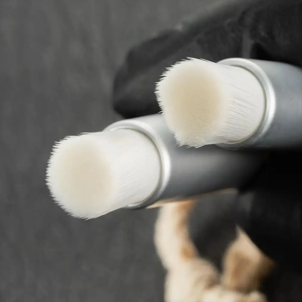 Brosse à nez en bambou, shampoing pour cils, brosse de nettoyage de cils polyvalente, outil de nettoyage des points noirs doux, 1/5 pièces