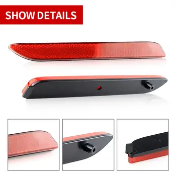 Pro Toyota Harrier Sienna EZ Alphard Aygo Lexus GX470 RX300 5630 NX RC auto Zadní nárazník Reflektor Zadní brzdové světlo Kryt Bez žárovky 10 nejlepší prodej Nárazník pro Toyota Harrier - №5