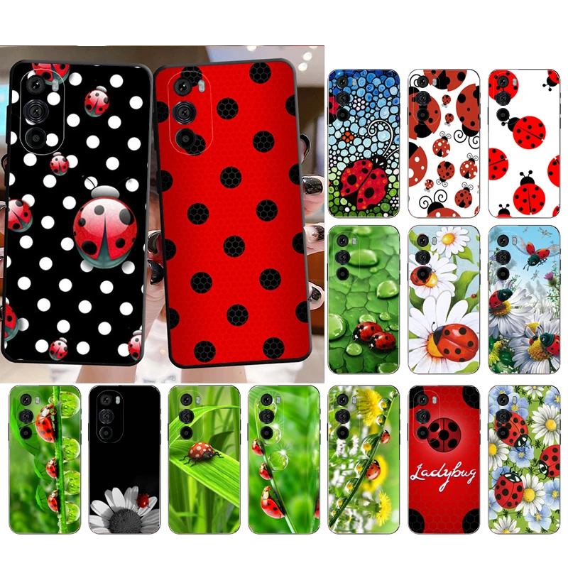 

Phone Case For Motorola Edge 50 40 Pro 60 50 40 30 Ultra Neo Fusion Moto G85 G72 G53 G54 G84 G13 G32 Insect Seven-star ladybug