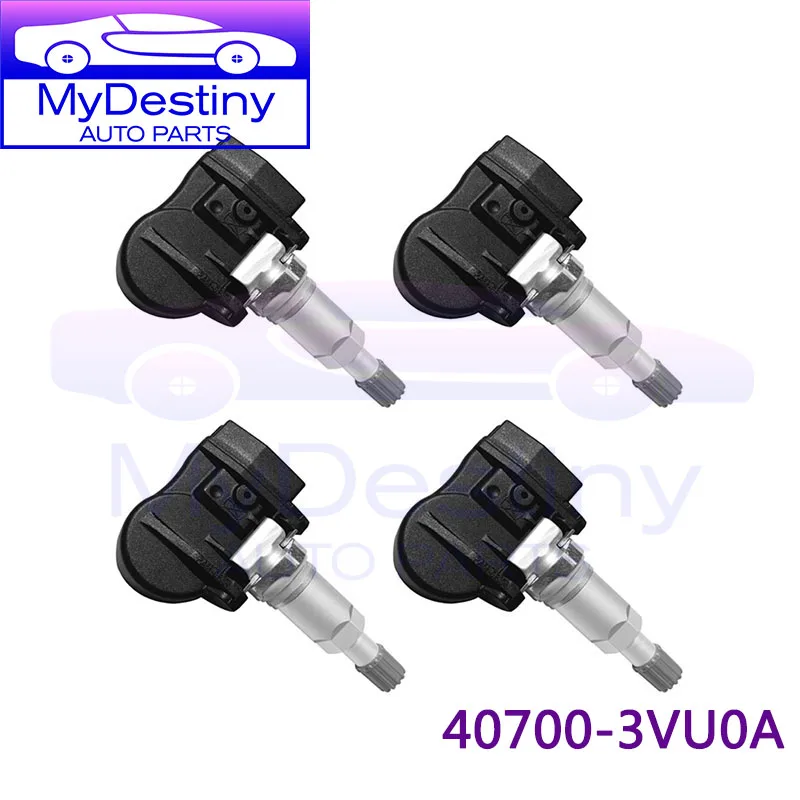 433MHZ TPMS Tire Pressure Monitor Sensor for Nissan Rogue 14-16, Qashqai Titan Micra Leaf for Infiniti 40700-5663R 40700-3VU0A