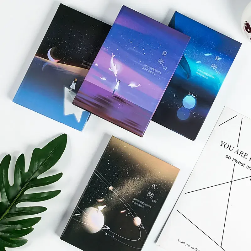 Chinese Antiquity Style Creative Hardcover Diary Books Color Inside Page Notebook Weekly Planner Handbook Journal Gift A5