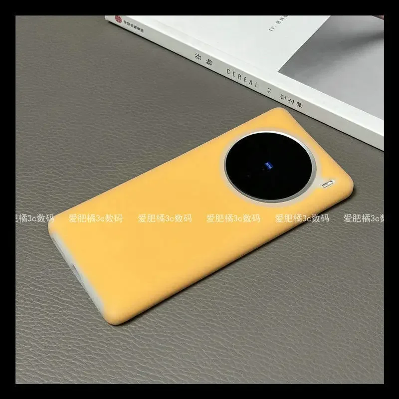 

Case For VIVO X200 Ultra X200S Simple Jelly Silicone Skin-friendly Cover For VIVO X200 Pro Mini Shockproof Bumper Funda