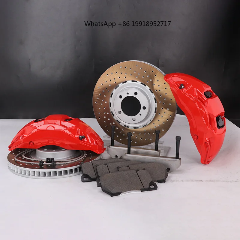 Auto 10 Piston Racing Brake System for Akebono 10N Brake Caliper Big 10Pot 420/440MM Disc for 911 718 Taycan GTS JJ1346