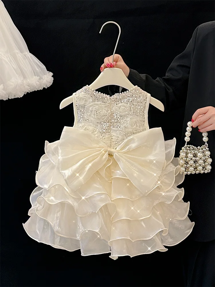 プリンススカート-誕生日ケーキ-ドクターホワイト-ユニークで美しい夏の新作子供服-女の赤ちゃん用ドクターコリアンスレ