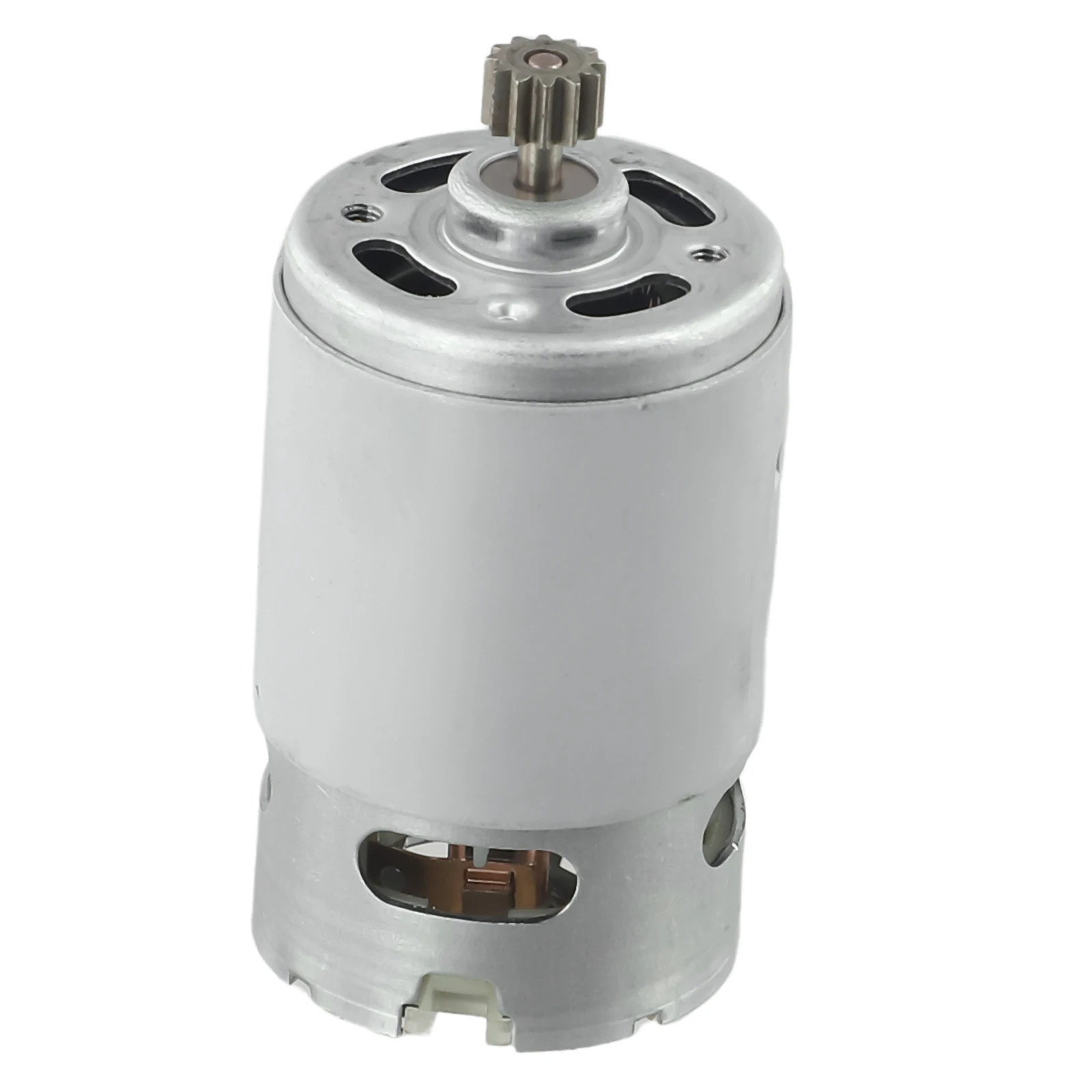 1 Stück RS550 21V DC-Motor, zweistufiger 12-Zahn-DC-Motor für Hochgeschwindigkeits-DC-Motor mit hohem Drehmoment, elektrische Bohrmaschine – Detail 1
