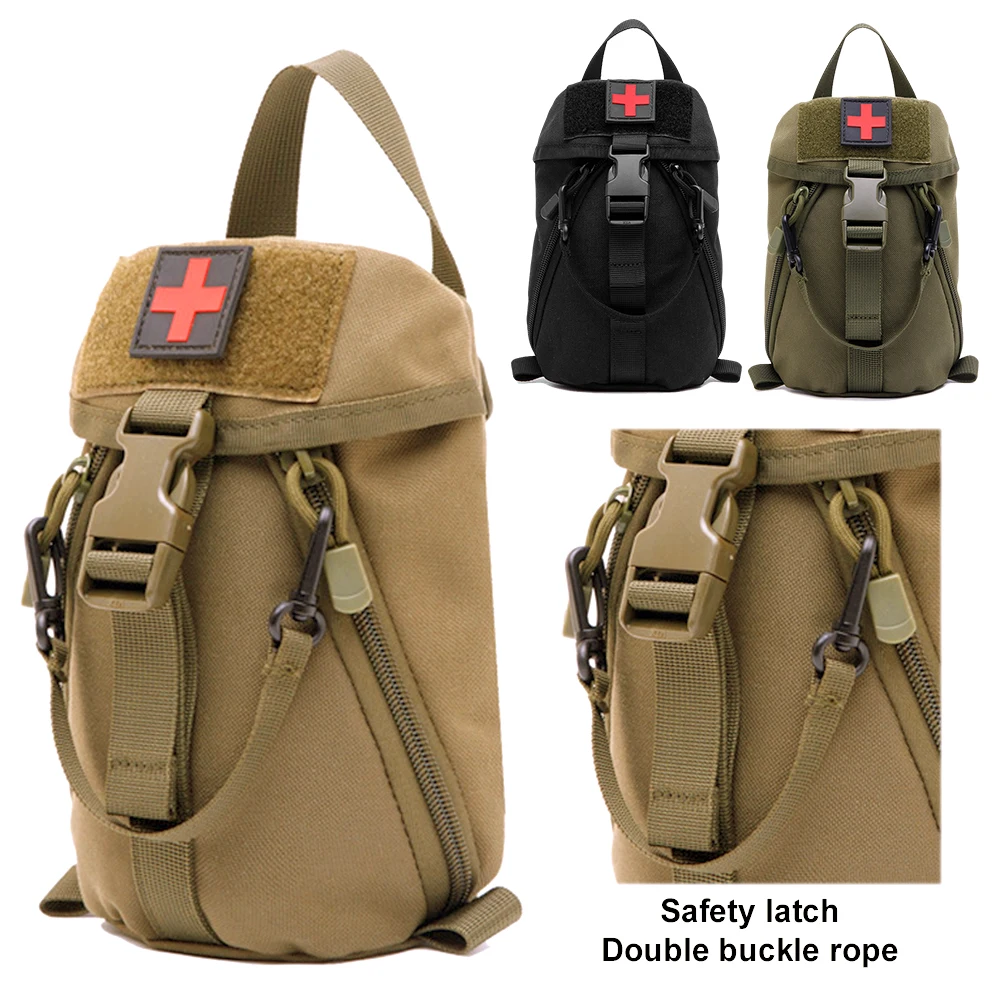 

Nylon Empty First Aid Bag Trauma Tool Kit Bags Medical Pouch First Aid Pouch Trauma Medic Case for Home and Outdoor Activities