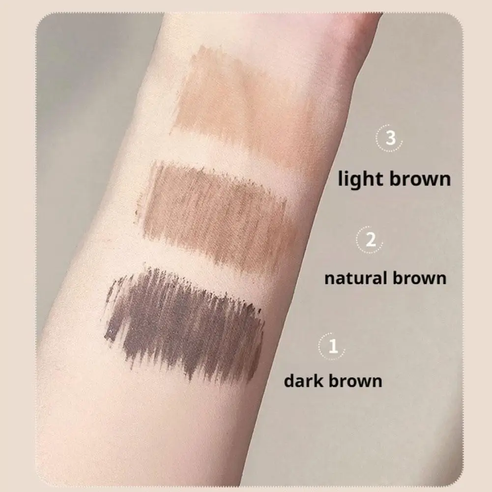 防水眉毛クリームナチュラル眉毛エンハンサー染料ジェル防水持続速乾染色 3D 眉毛ファッションメイクアップ