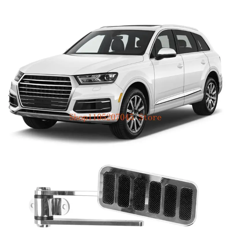 مسند قدم عالمي مقيد من الألومنيوم 37cd للسيارات والدراجات النارية، لمسة نهائية ناعمة مع خطة آمنة ضد الانزلاق