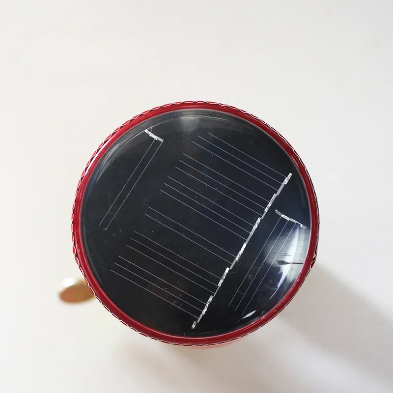 Multipurpose LED Solar Energy Warning Indicator Lamp Explosion Flashing Signal Light  for Traffic Barrier and Construction Site