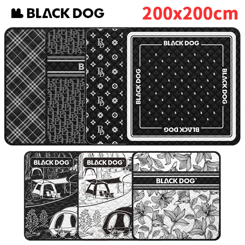 

Naturehike BLACKDOG ультразвуковой коврик для пикника 200x200 см, хлопковая алюминиевая пленка, ковер для кемпинга, путешествий, пляжа, влагостойкий коврик
