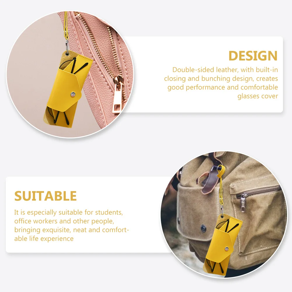 

1 set Hanging Glasses Case Portable Eyeglass Pouch For Sunglasses Reading Glasses Eye Wear Outdoor Storage Bag