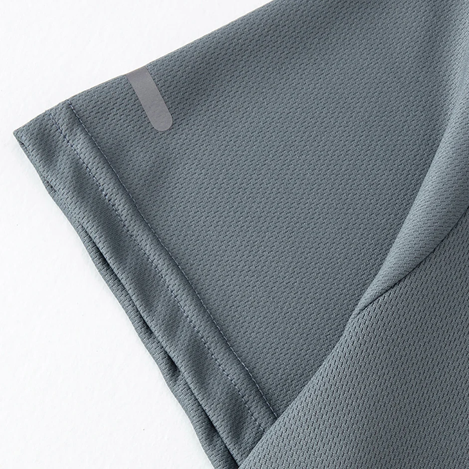 2/4/6-teiliges Four Seasons Herren-T-Shirt in einfarbiger Farbe mit Rundhalsausschnitt und kurzen Ärmeln und bedruckten Bündchen, Jugend-Sport- und Freizeitmode-T-Shirt – Detail 38