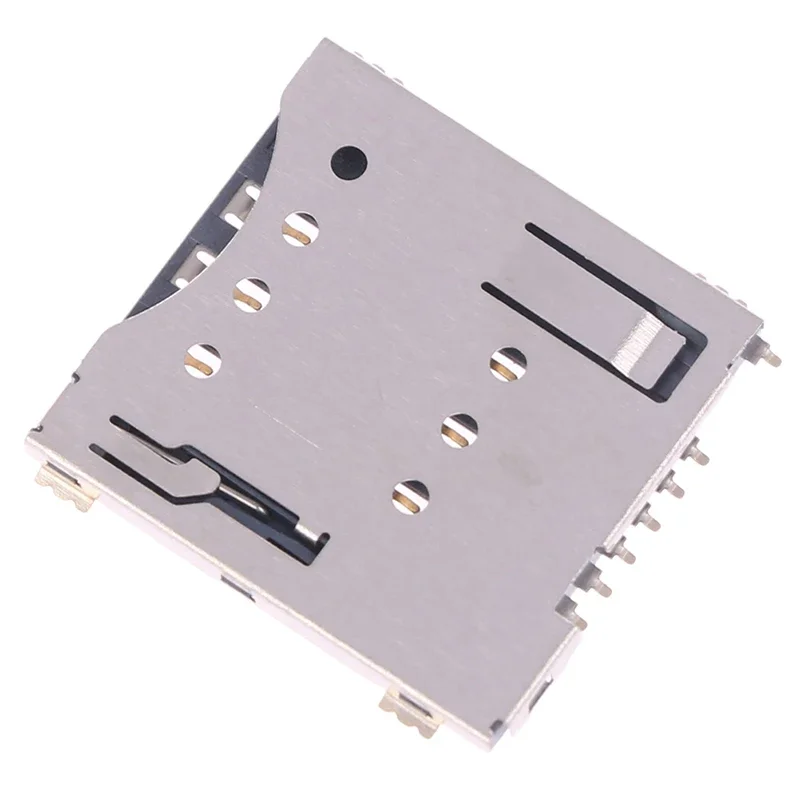 Hot MUP-C792 Original Micro SIM Card Connector Patch Self-piercing 6 +1 P SIM Card Slot Socket