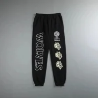 DARC Wolves Joggers pantalones de calle Casual cálido de gran tamaño Pull Rope pantalones holgados pantalones de gran tamaño de EE. UU. pantalones de Hip Hop 2025 nuevo