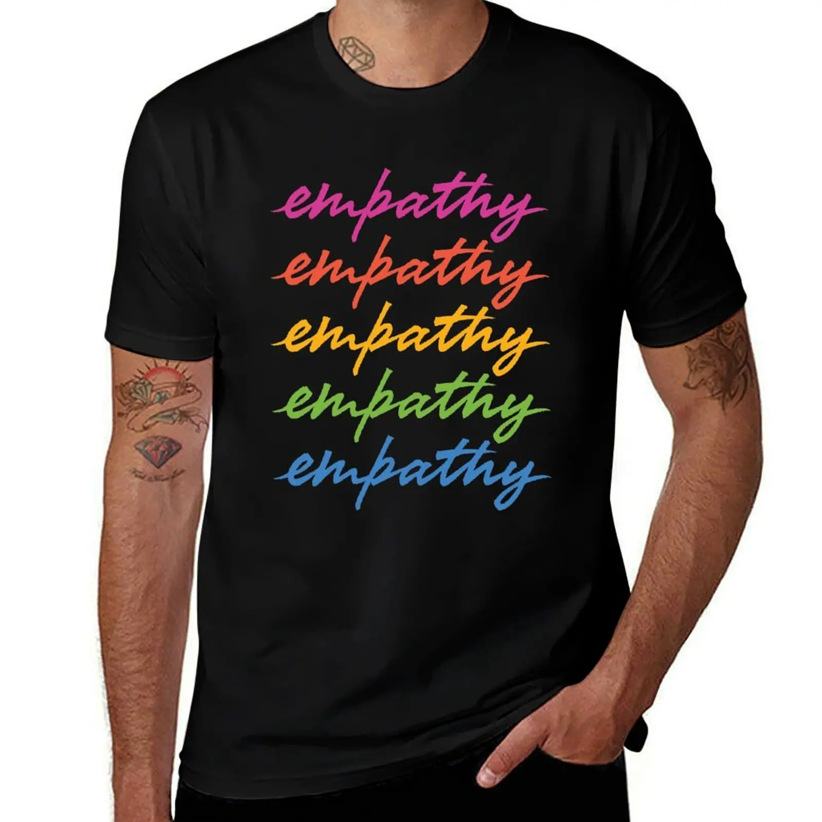 T-shirt Empathy basique léger à manches courtes