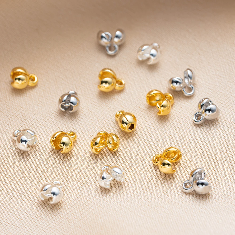 20Pcs 18K Gold Plated Crimp En - Eyepin Ball End recension och pris
