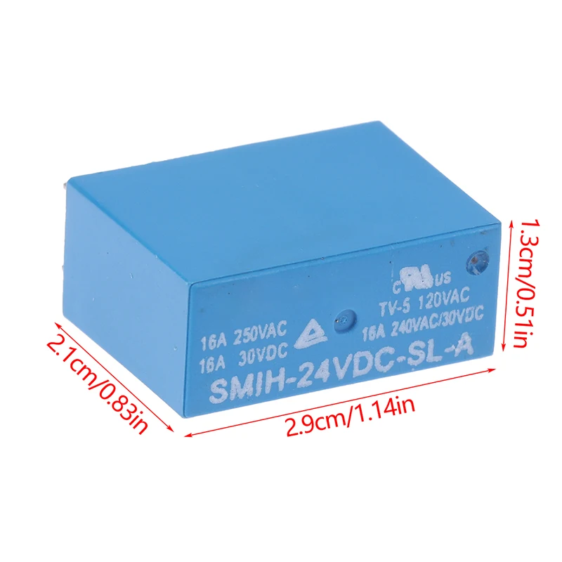 SMIH-05V/12V/24V DC-SL-A -SL-C 5V 12V 24V 16A 6Pins 8Pin Relay Circuit Regulator