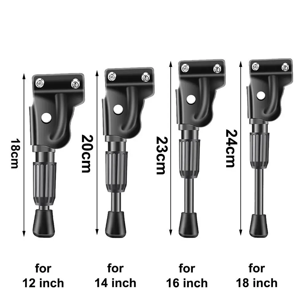 Bicycle Parts Mountain Bike Road Bike Non-Slip Folding Bicycle Kickstand 12 14 16 18 20 22 24 inches  Bike Kickstand view 5