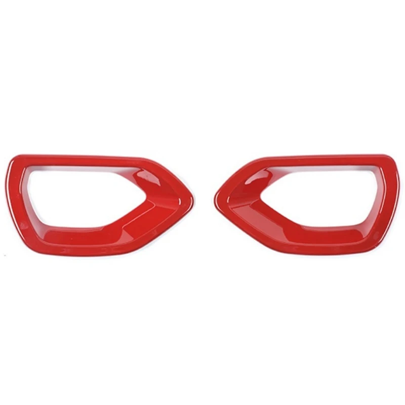 Front Grille Intake Bezel Cover Trim for 2015-2020 Dodge Charger SRT Scat Pack Daytona Car Accessories (Red)