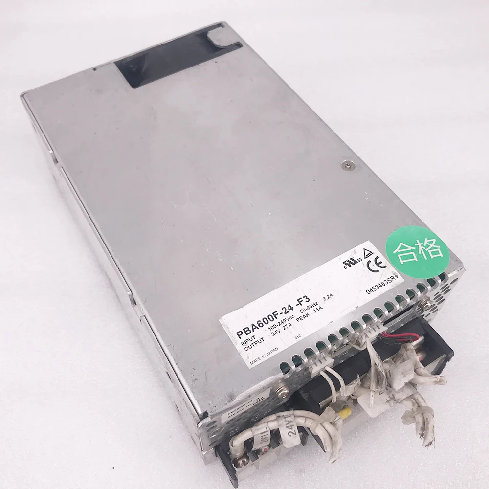 For COSEL Original Disassembly Power Supply 24V/27A Perfect Test PBA600F-24-F3