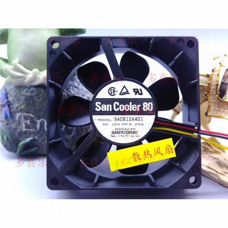

EE для San Cooler 80 9A0812A401 12 В 0,29 А 8 см 8025 Охлаждающий вентилятор