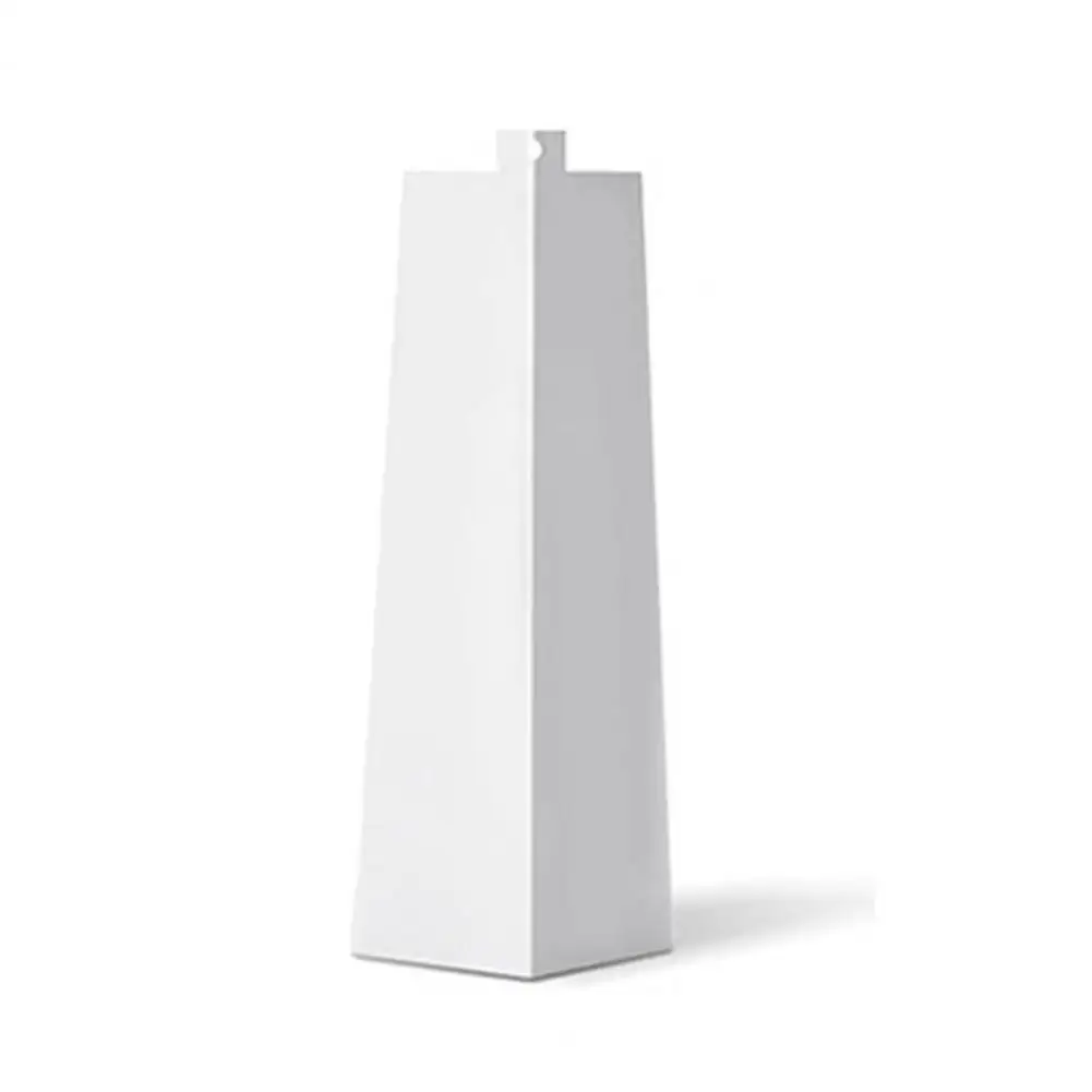 Exterior Corner Caps Corner Protector 8pcs Aluminum Corner Caps High Strength Trim Pieces White Smooth Exterior Protection