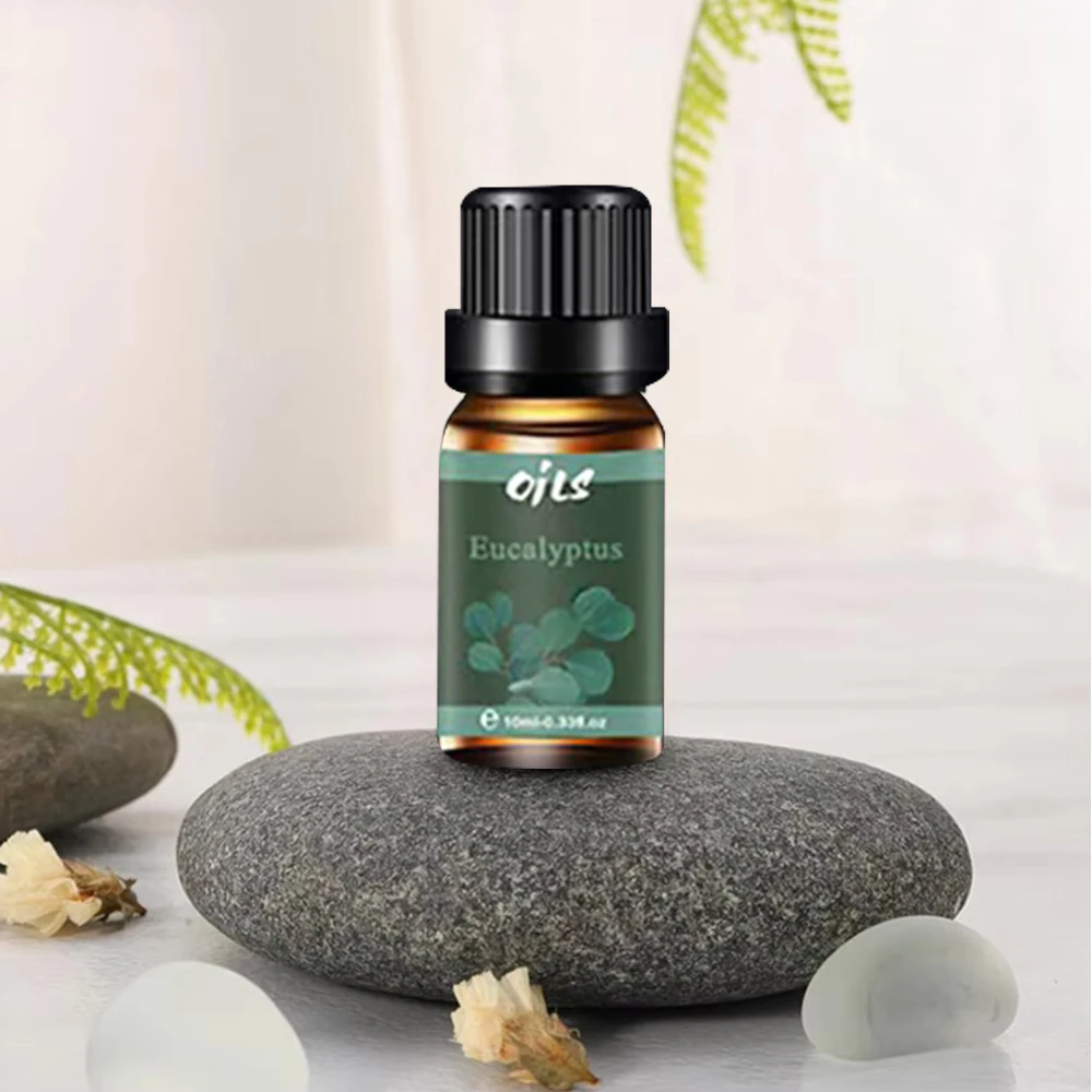 Diffuser untuk Rumah 6 Wewangian Alami (Eucalyptus Vanilla Citronella Rosemary Daun Lemon Mint) Minyak Aromaterapi untuk H