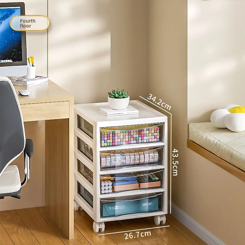 Multi Layered A4 Box Stationery Filing Cabinet Office Cabinet Chest of Drawers Drawer File Organizer Office Desk Gap Storage