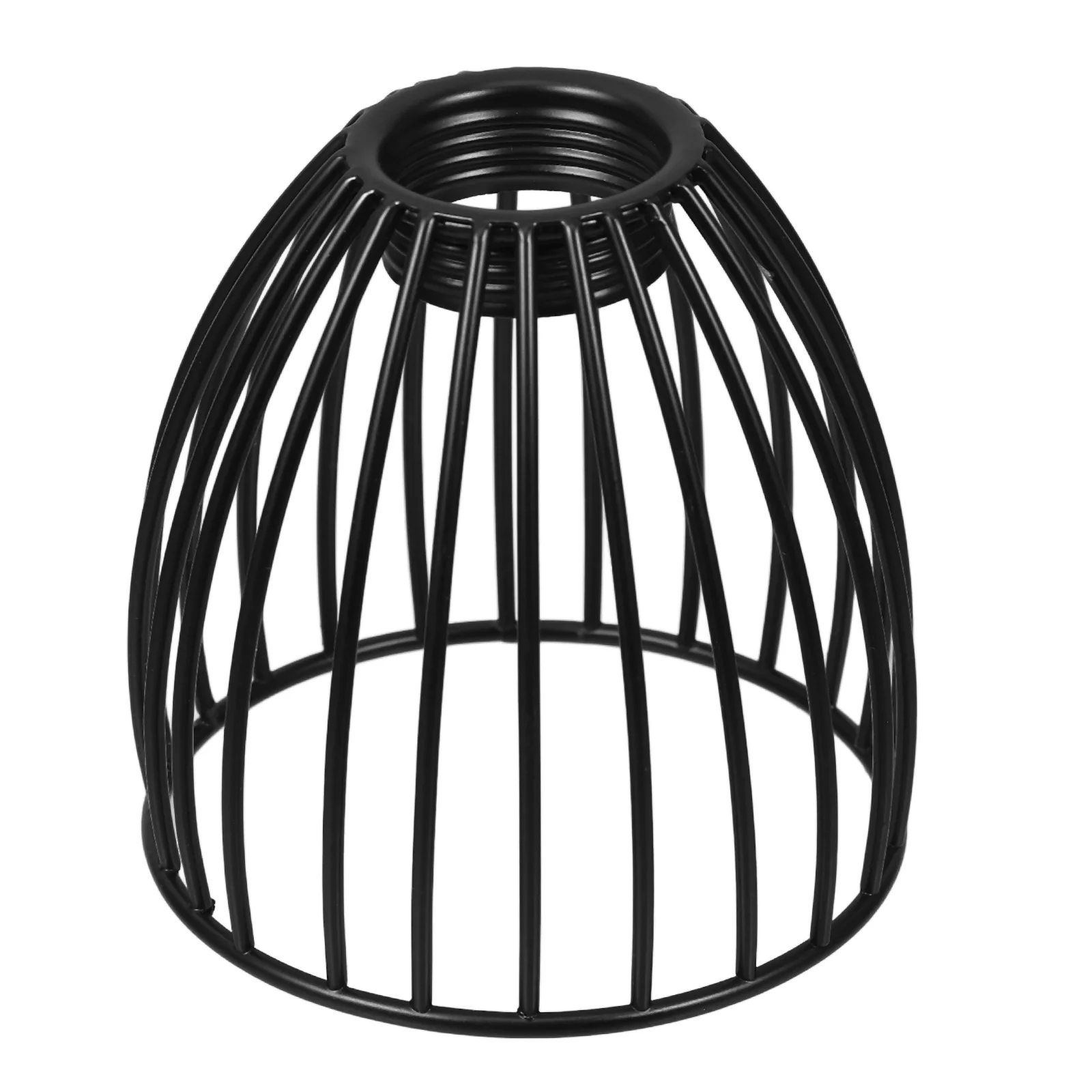 Wrought Iron Birdcage Chandelier Vintage Lamp Shade Mini Pendant Light Bulb Cover Fixture Parts Design