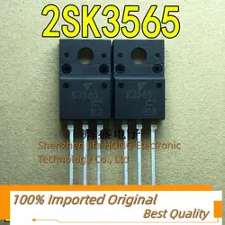 10PCS/Lot  K3565 2SK3565  TO-220F  MOSFET 5A 900V N-Channel Imported Original Best Quality